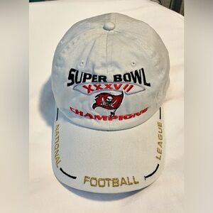 *VINTAGE* Tampa Bay Buccaneers Super Bowl XXXVII Champions Cap/Hat -2003 -Reebok